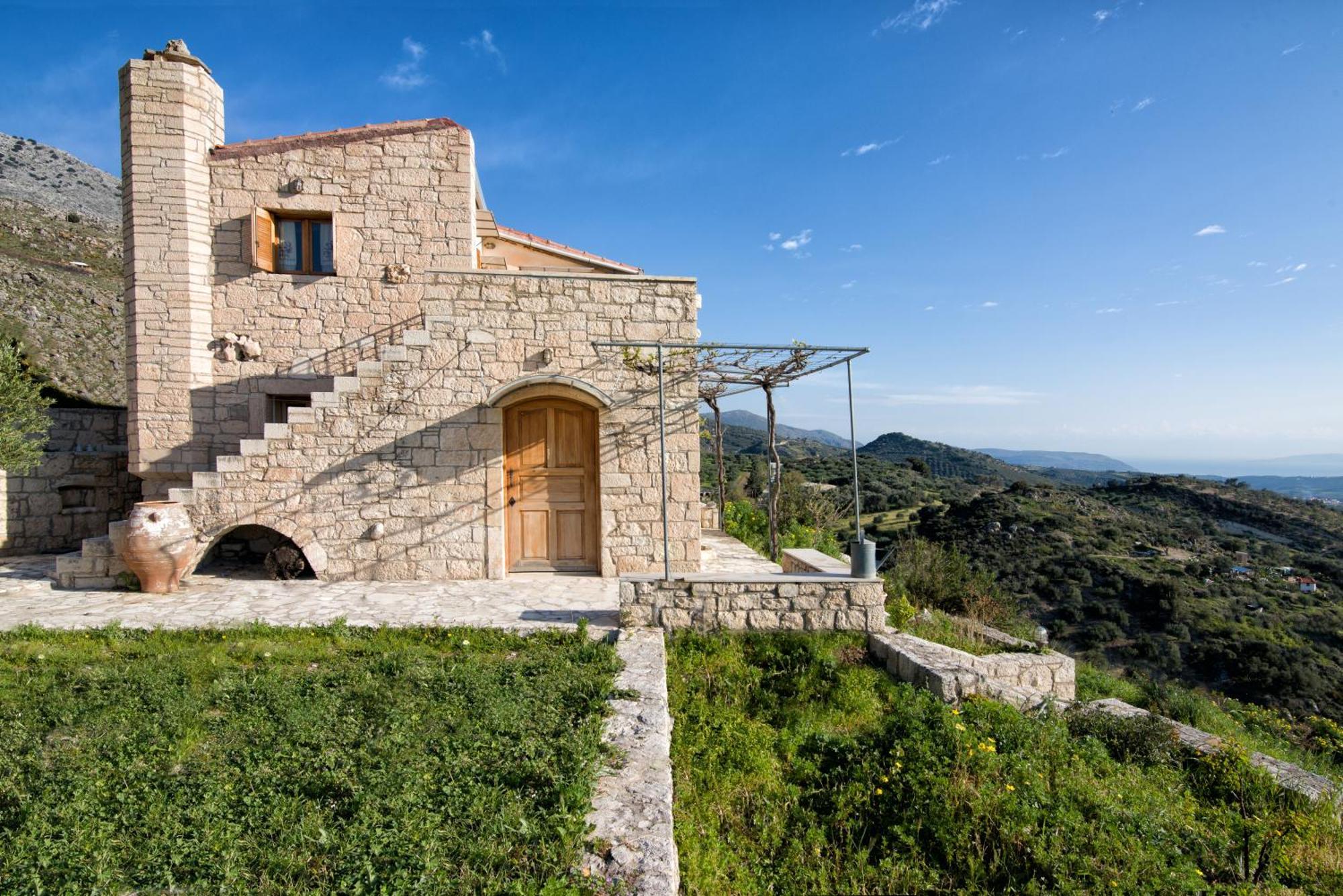 Panoramic View In Olivegroves *